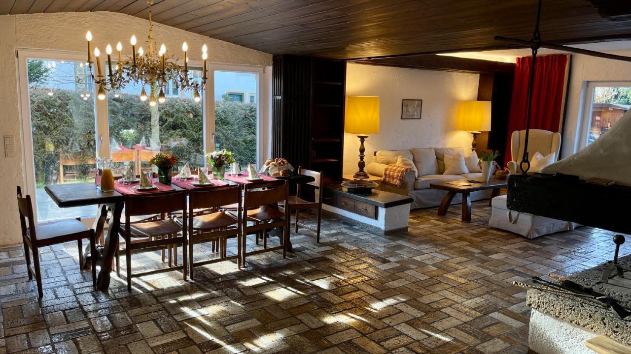 Large Holiday Apartment With Sauna, Terrace, Garden And Open Fireplace Lenggries Exterior photo