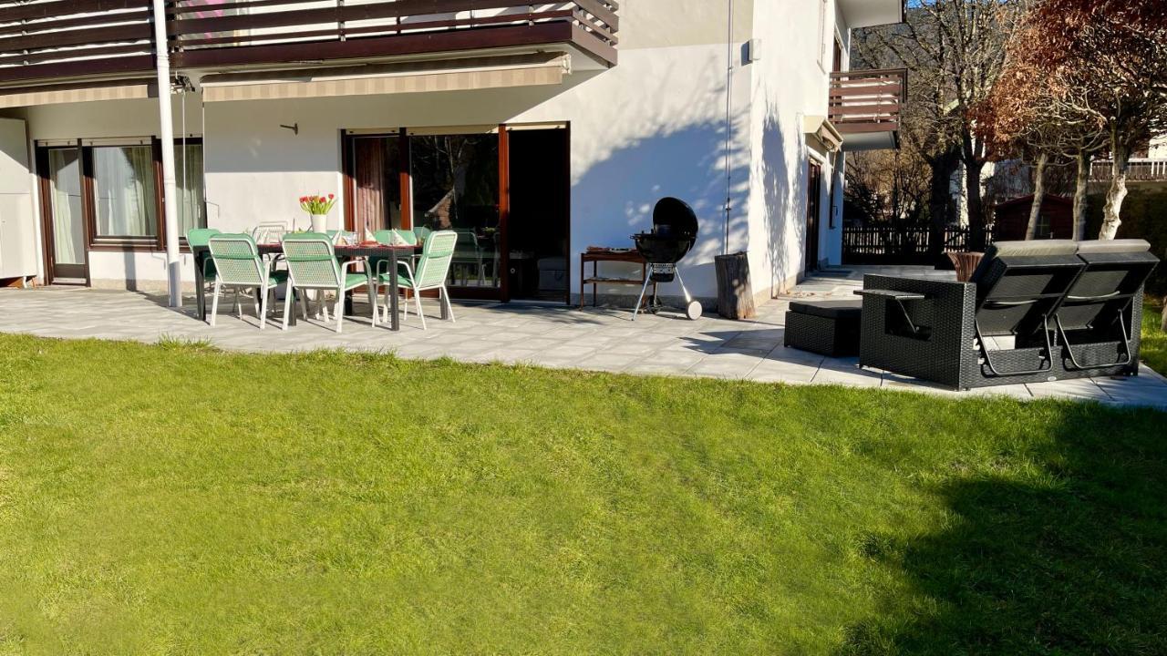 Large Holiday Apartment With Sauna, Terrace, Garden And Open Fireplace Lenggries Exterior photo